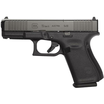 GLOCK G19 G5 9mm 4in Black 15rd - $620 (Free S/H on Firearms) - $620.00