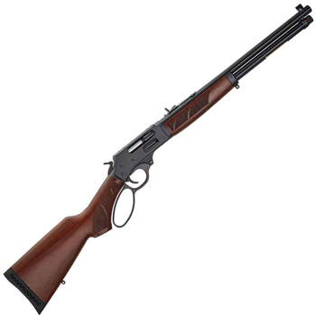 Henry Side Gate Blued/Brown Lever Action Rifle 45-70 Gov 18.43" Barrel - $849.99