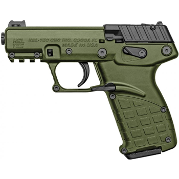 Kel-Tec P17 22LR 16-Round Semi-Automatic Pistol with Green Finish - $250.99 (Free S/H over $49) - $250.99