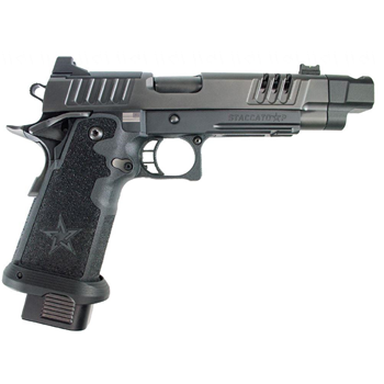 Staccato 2011 P Optic Ready AL Frame 9mm DLC TB Comp TAC - $3299 (Free S/H on Firearms) - $3,299.00