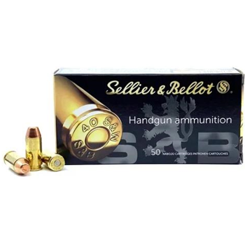 Sellier &amp; Bellot 40 S&amp;W 180 Grain FMJ 1000 Rounds - $378.00 - $378.00