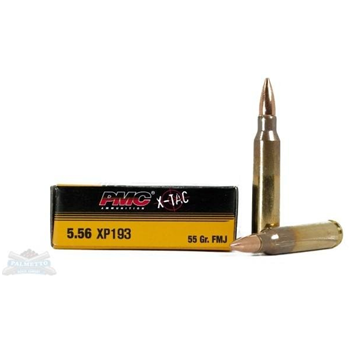 PMC X-TAC 5.56 NATO 55gr FMJ 20rds - $8.49 - $8.49