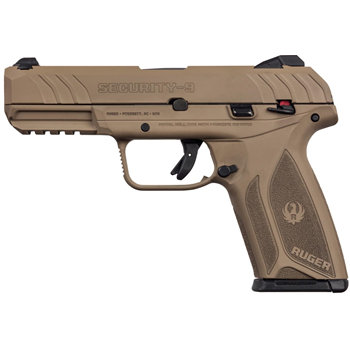 RUGER SECURITY-9 9mm 4in FDE 15rd - $361.99 (Free S/H on Firearms) - $361.99