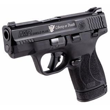 Smith and Wesson M&amp;P 9 Shield Plus 9mm 3.1" Barrel 13-Rounds TS Liberty or Death - $531.99 ($7.99 S/H on Firearms) - $531.99