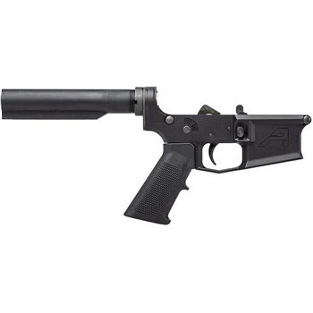 Aero Precision M4E1 Carbine Complete Lower Receiver w/ A2 Grip, No Stock - Anodized Black - APAR600112 - $199.95 (Free S/H over $150) - $199.95