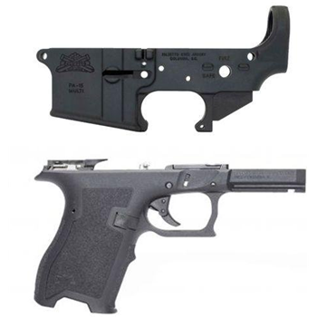 PSA AR-15 Stripped Lower Receiver &amp; PSA Dagger Compact Polymer Frame, Black - $99.99 + Free Shipping - $99.99