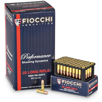 Fiocchi .22 LR 40-Gr. CP 500 Rnds - $56.99 - $56.99