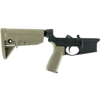 Bravo Company LRG-STK-MOD-0-FDE LOWER GRP W/STK - $395 - $395.00