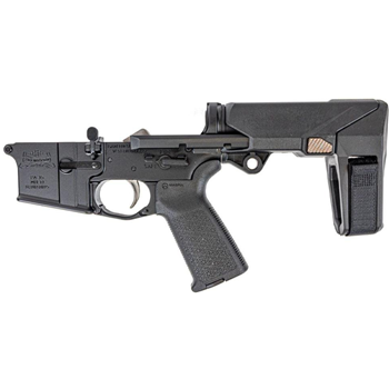 PSA AR-15 Complete MOE EPT Pistol Lower w/ HBPDW&nbsp; Brace, Black - $349.99 - $349.99