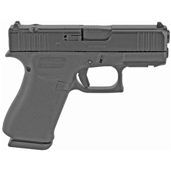 Glock G43X MOS 9mm 3.4in Black 10rd - $485 (Free S/H on Firearms) - $485.00
