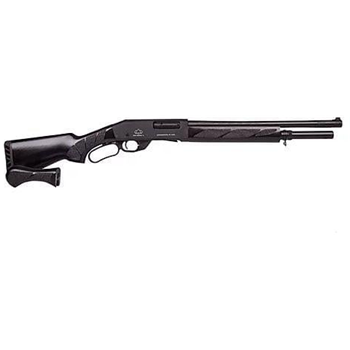 Black Aces Tactical 12ga 6rd 18.5" Lever Action Shotgun, Black - BATPSL - $279.99 - $279.99