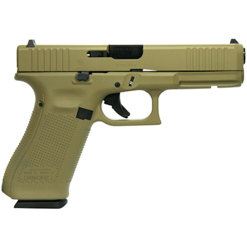 Glock 17 Gen5 Flat Dark Earth 9mm 4.49" Barrel 17-Rounds - $599.99 ($7.99 S/H on Firearms) - $599.99