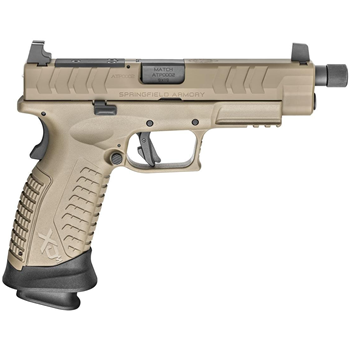 Springfield XDM Elite 4.5 Tactical OSP 9mm Desert FDE Pistol with Threaded Barrel - $504.99 (Free S/H over $49) - $504.99