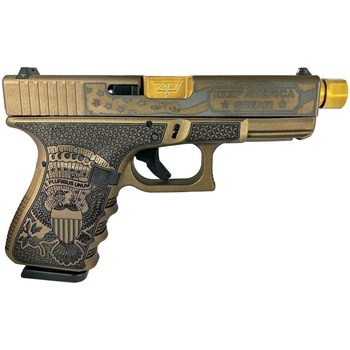Glock 19 Gen 3 Flat Dark Earth 9mm 4.01" Barrel 15-Rounds Trump Edition - $704.99 ($7.99 S/H on Firearms) - $704.99