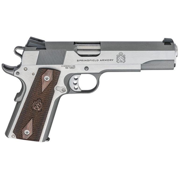 Springfield Armory Garrison Stainless .45 ACP 5" Barrel 7-Rounds Thumb Safety - $799.99 ($7.99 S/H on Firearms) - $799.99