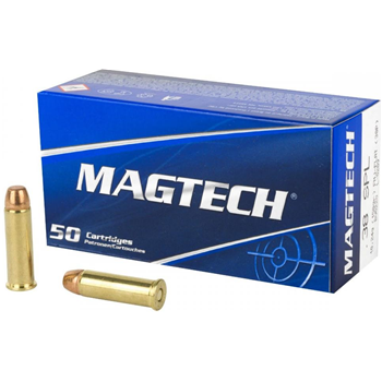 MagTech Range/Training Brass .38 SPL 158-Grain 50-Rounds FMJFP - $24.29 ($7.99 S/H on Firearms) - $24.29