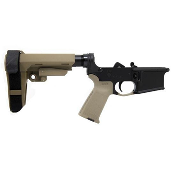 PSA AR-15 Complete Blem MOE SBA3 Pistol Lower, FDE - $179.99 + Free Shipping - $179.99