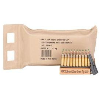 PMC X-TAC 5.56 62 gr Ammo, 120/Battle Pack - 5.56K-BP - $59.99 - $59.99