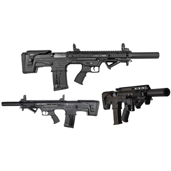 Panzer Arms BP12 Gen2 Semi-Auto 12 GA Bullpup Shotgun, Black - BP12BSSB - $329.99 - $329.99
