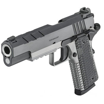 Springfield Armory Emissary Stainless .45 ACP 5" Barrel 8-Rounds Front Night Sight - $1125.99 ($7.99 S/H on Firearms) - $1,125.99