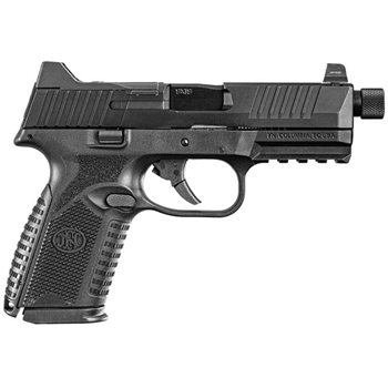 FN AMERICA FN 509M Tactical 9mm 4.5" NMS Blk/Blk NS 15/24rd - $812.99 (Free S/H on Firearms) - $812.99
