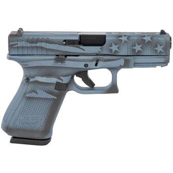 Glock 19 Gen5 Blue Titanium Flag 9mm 4.02" Barrel 15 Rounds - $549.99 ($7.99 S/H on Firearms) - $549.99