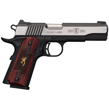 Browning 1911-380 Black Label Medallion Pro Compact Pistol - $799.98 (Free S/H over $100) - $799.98