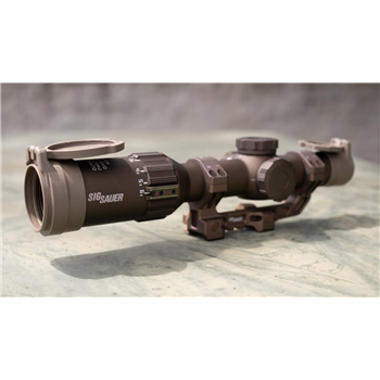 Sig Sauer TANGO6T US Military Over Run Rifle Scope 1-6X24mm First Focal Plane Includes 1.535" ALPHA4 Titanium Mount - $2199 - $2,199.00