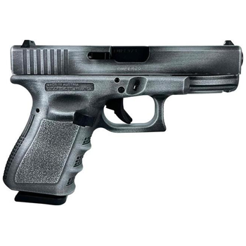 CSSI Exclusive Glock 19 Gen 3 Crushed Silver Distressed 9mm 4" Barrel 15-Rounds - $536.99 ($7.99 S/H on Firearms) - $536.99