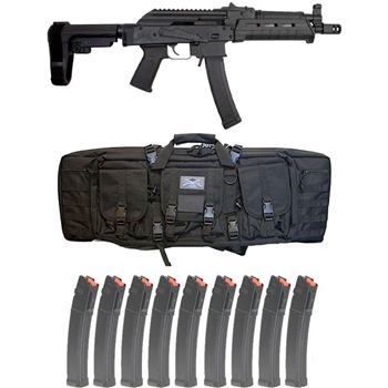 PSA AK-V MOE SBA-3 9mm Pistol w/ 10 Mags &amp; PSA Bag - $899.99 + Free Shipping - $899.99