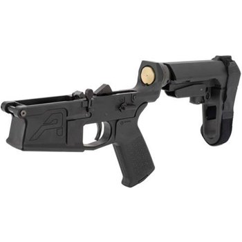 Aero Precision M5 Pistol Complete Lower Receiver - MOE Grip &amp; SBA3 Brace - Black - $399.99 - $399.99