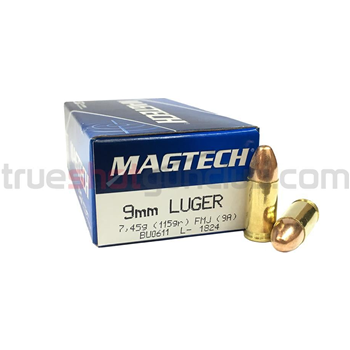 Magtech 9mm 115 Grain FMJ 1000 Rounds - $289 + take $20 off shipping w/code "MAGTECH9MM" - $289.00
