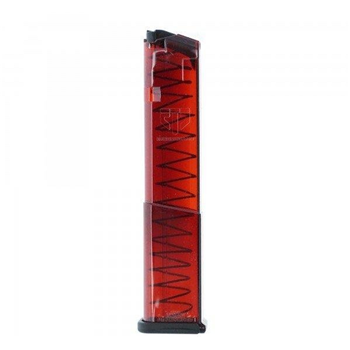 ETS Glock 43X Pattern, 48 9mm 19-Round Magazine (Red, Clear) - $14.99 - $14.99