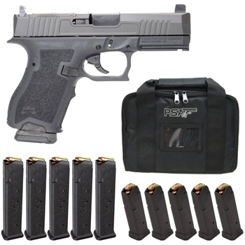 PSA Dagger Compact 9mm Doctor Cut Pistol w/ 5 Each PMAG 27rd/15rd Magazines &amp; PSA Pistol Bag - $399.99 + Free Shipping - $399.99