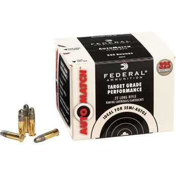 FED Champion AutoMatch .22 Long Rifle 40 Grain Solid 325 Round Bulk Pack Champion AutoMatch 22 Bulk Pack - $19.99 - $19.99