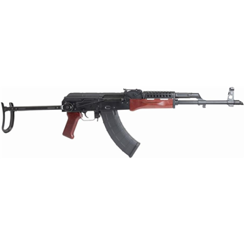 PSA AK-47 GF3 Forged Polish Style Under Folding Rifle with Cheese Grater Upper Hand Guard, Redwood - $799.99 + Free Shipping - $799.99