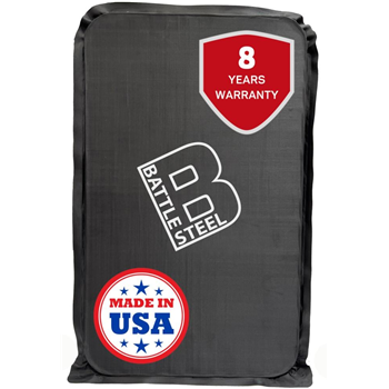 BattleSteel Level 3A+ Enhanced Protection 11x18 Flexible Armor for Large Packs - 8 Years Warranty - Made In USA - $100 (Free S/H over $100) - $100.00
