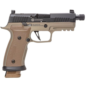 Sig Sauer P320AXG Combat FDE/Black 9mm 4.6" Barrel 21-Rounds Threaded Barrel - $1199.99 ($7.99 S/H on Firearms) - $1,199.99