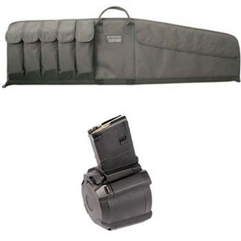 Magpul PMAG D-60 Round Magazine AR/M4 5.56x45 &amp; Sportster Tactical Rifle Case - $99.99 - $99.99