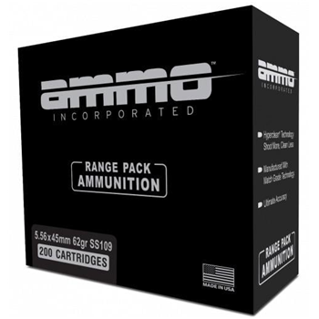 Ammo Inc. Signature 5.56 62gr SS109 FMJ 200rd Pack - $129.99 - $129.99