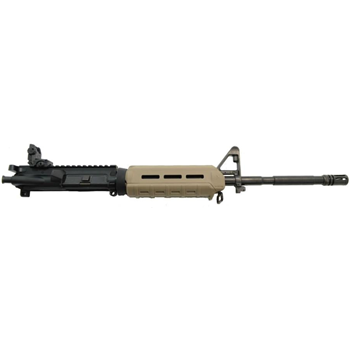 PSA 16" Nitride 1:7 M4 Carbine 5.56 NATO MOE AR-15 Upper Assembly, FDE - with BCG/CH &amp; Rear Mbus - $289.99 + Free Shipping - $289.99