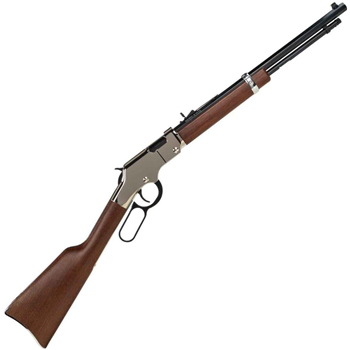 Henry Golden Boy Silver Compact Blued/Nickel Plated Lever Action Rifle 22 Long Rifle - $549.99 - $549.99