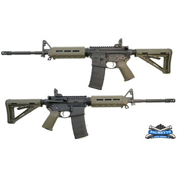 PSA PA-15 16"Nitride M4 Carbine 5.56 NATO MOE AR-15 Rifle, OD Green - $549.99 + Free Shipping