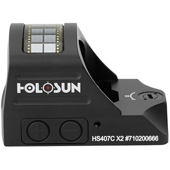 Holosun HS407C 1X Red Dot Sight Shake Awake 2MOA - HS407C-X2 - $208.99 + Free Shipping - $208.99
