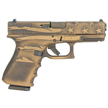 Glock 19 Gen3 Midnight Bronze Flag 9mm 4.02" 15rd - $459.99 shipped w/code "GAGSHIPOFF22" - $459.99