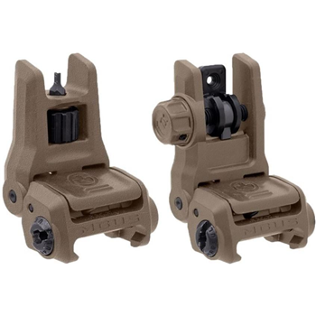 MAGPUL MBUS 3 Front &amp; Rear Sight Set FDE - $69.99 - $69.99