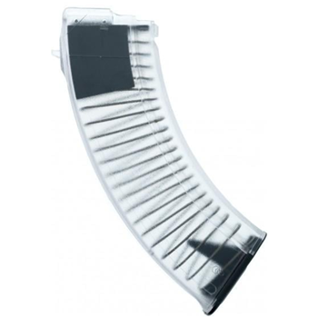 Bulgarian AK-47 7.62x39mm 30-Round Clear Polymer Magazine - $10.99 - $10.99