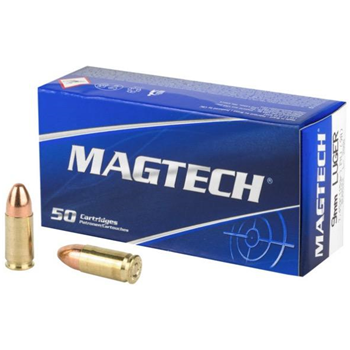Magtech Ammo 9mm 115gr. FMJRN 50-pack - $13.50 - $13.50