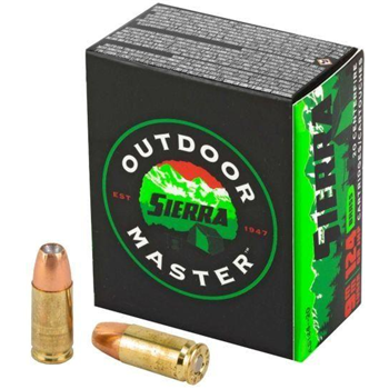 Sierra Outdoor Master 9mm 200 Round Bulk Ammo Case 124 Gr JHP - $99.99 ($49.99 after $50 MIR) + Free Shipping - $49.99