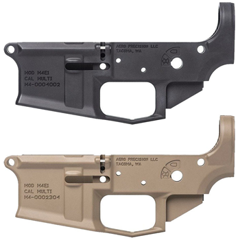 Aero Precision M4E1 Stripped Lower Receiver Black - $79.95 (Free S/H over $150) - $79.95